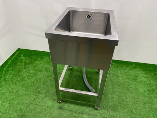 業務用　ステンレス　1層シンク　流し台　厨房　W450xD600xH800mm