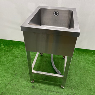業務用 ステンレス 1層シンク 流し台 厨房 W450xD600xH800mm