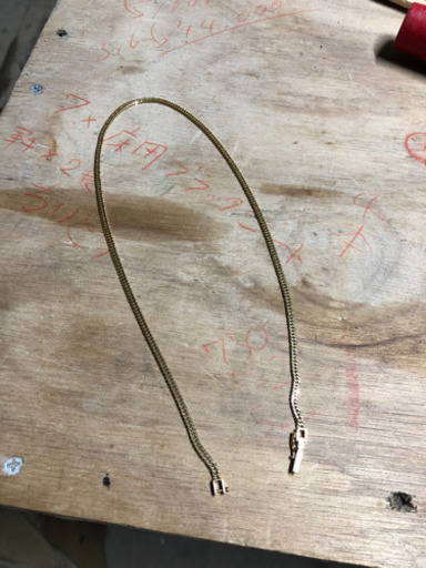 最終値下げです！喜平6面ダブル　10g 刻印あり　18金ネックレス 40cm