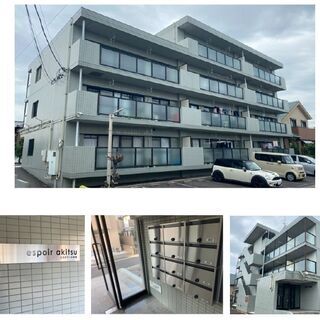 【1F 角部屋　wi-fi無料完備、敷金礼金無し】 布袋北…