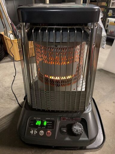 ★【値下げしました、売切】DAINICHI 業務用ストーブ 65畳/47畳 BlueHeater 定価99,800円 暖房出力最大18.50kWパワフル暖房(F201210)Zi-594