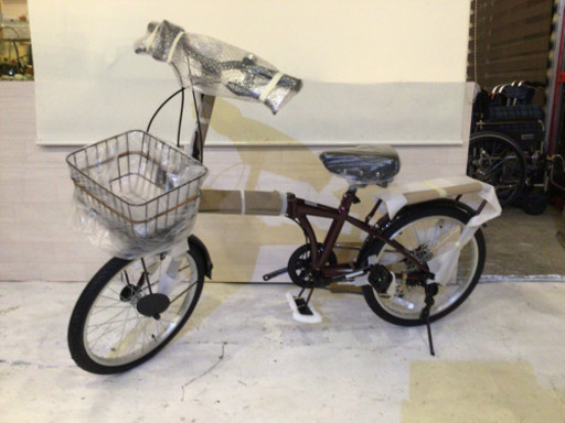 【新車】ミムゴ20インチ折りたたみ自転車