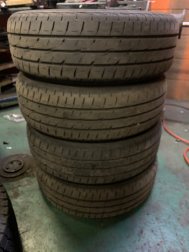 185/60R15 エコピアEX20夏タイヤ 7部山