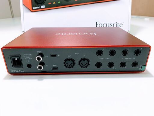 Focusrite Scarlett 8i6 (3rd Gen) Audio Interface (一部壊れています)