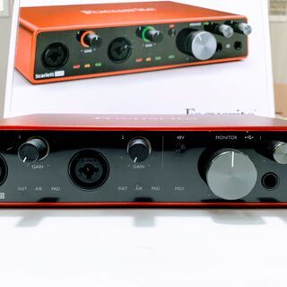 Focusrite Scarlett 8i6 (3rd Gen) Audio Interface (一部壊れています)