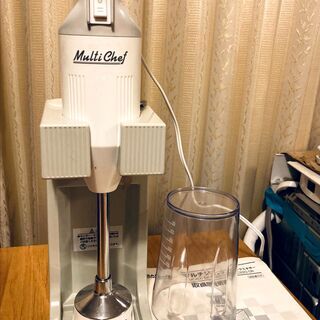 マルチシェフ　スティックミキサーMC200 DX　取扱説明書付き
