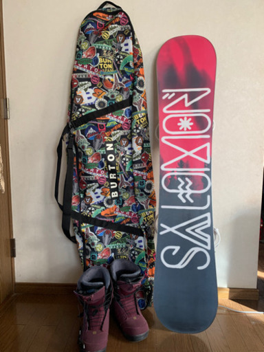 サロモンスノーボード3点SET