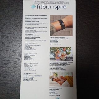 fit bit inspire ムーブバンドの画像