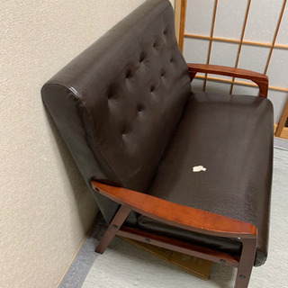 （取引中）アンティーク調ソファーの画像