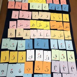 アラビア語　文字からスタート歓迎、試験対策可