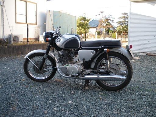 ホンダ　CB72タイプ２をCBM72タイプ２に訂正します。　1965年製？走行8958Km。喧嘩メーター　比較的美品　追加：現在、不動です。