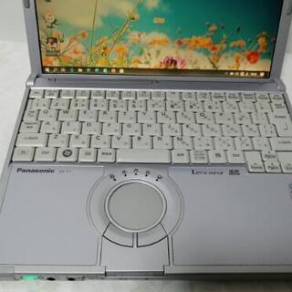 ★軽量ハイスペック！初心者◎Win10Office付き★パナソニック製の画像