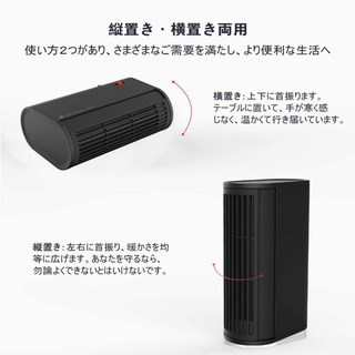 ヒーター 電気ファンヒーター 小型電気ストーブ 卓上ヒーター#783
