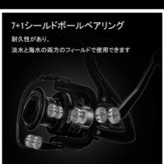 【未使用】ランケル スピニングリール 軽量 左右交換可能 最大ドラグ力8Kgの画像