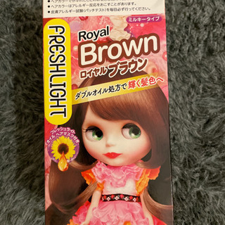 受付終了♥フレッシュライト ヘアカラー ﾛｲﾔﾙﾌﾞﾗｳﾝ