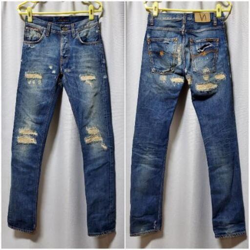 Nudie Jeans LAB TIM NUDIE LAB 29 美品W27L32ヌーディージーンズ