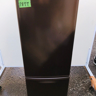 1877番 Panasonic✨ノンフロン冷凍冷蔵庫✨NR-B176W-T‼️