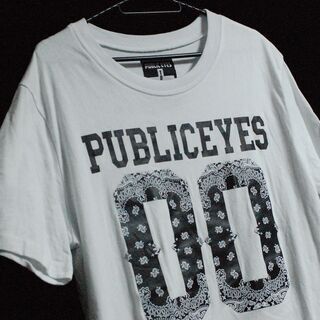 ■211 パブリックアイズ ロング丈 Tシャツ レディース　サイズL（宣伝用）の画像