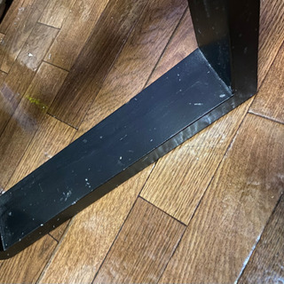 確定済　あげます　ネルソンベンチ　テーブル　ガラス【取りに来て頂ける方】の画像