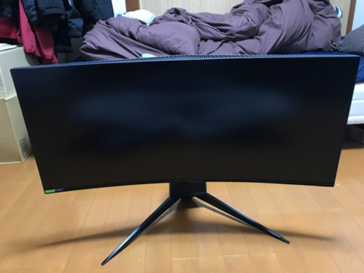 ALIENWARE ゲーミングモニター 34.1インチAW3418DW未使用