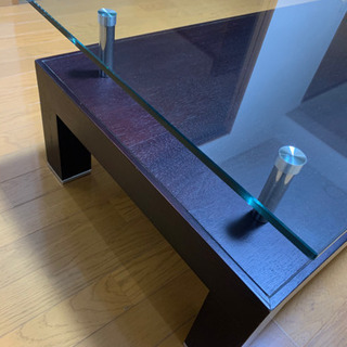 引取先決定★ガラステーブル☆急募のため値下げの画像