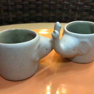 エスプレッソカップ　象⭐︎タイ製　ペアの画像