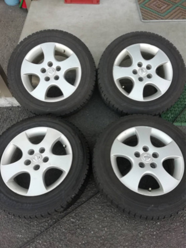 日産純正 16インチ  アルミホイール スタッドレスタイヤ 4本セット！