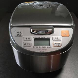 SHARP製5.5合炊き炊飯器（型番KS-Z101）【値下げしました】の画像