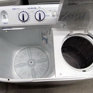 洗濯機 2槽式 5.5kg 2016年製 ハイアール JW-W55E ホワイト Haier 札幌 