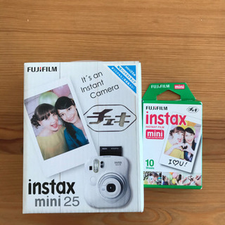 チェキintax mini25 【新品未使用】 フィルム10枚つき