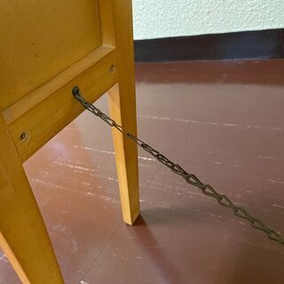 鏡　姿見　木製の画像