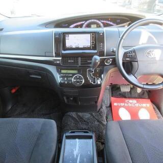 トヨタ　エスティマ【自社ローン対応可】★1年保証★ロードサービス付　ＨＤＤ地デジ・Ｂカメラ・ＷＰスラ・クルコン・スマートキー・１８インチＡＷの画像