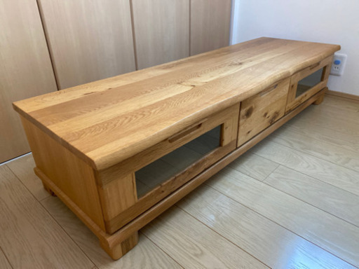 【中古】TVボード　ウッド