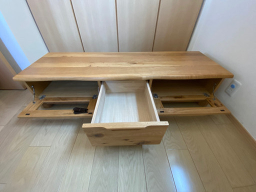 【中古】TVボード　ウッド