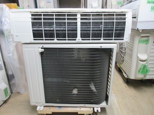 K02038　パナソニック　中古エアコン　主に8畳用　冷2.5kw／暖2.8kw