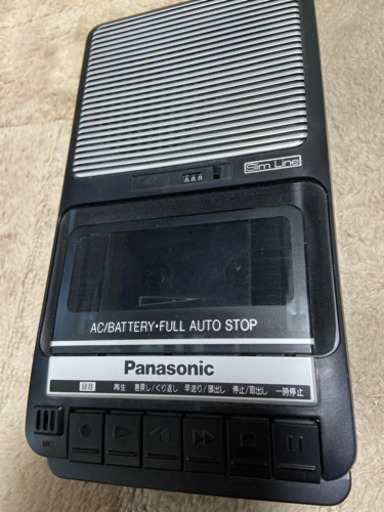 現在、新品価格39,800円　Panasonicカセット