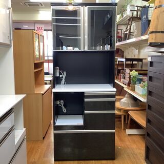2枚扉レンジボード　シギヤマ家具【トレファク　川越店】 2枚扉レンジボード シギヤマ家具【トレファク 川越店】