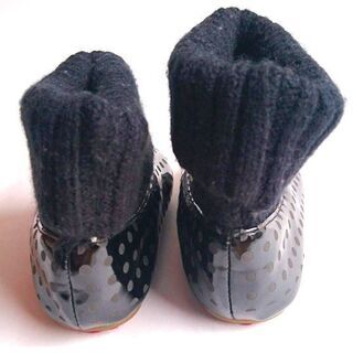 未使用 アトモ ATOMO 子供用ブーツ kids 15.5cm（黒）の画像