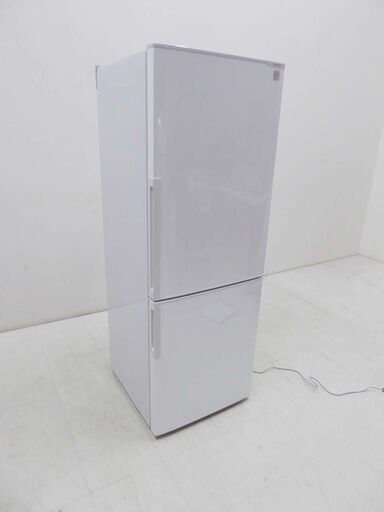 SHARP シャープ 2016年製 プラズマクラスター 大容量2ドア 冷蔵庫 SJ-PD27B-W 271L  送料5,000