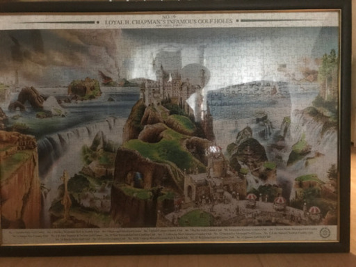 パズル完成品　　LOYAL ＣＨＡＰＭＡＮs INFAMOU GOLF HOLE