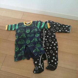 70㎝～80㎝ロンパース男の子👦冬物の画像