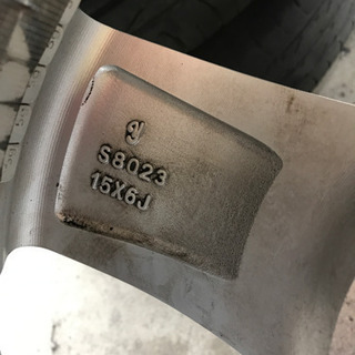 アルミホイールセット　PCD108 15インチ　6Jの画像