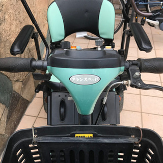 電動型車いす スマートパルS637 すぐに乗れます 電動三輪車の画像