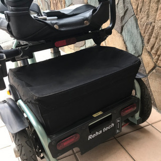 電動型車いす スマートパルS637 すぐに乗れます 電動三輪車の画像