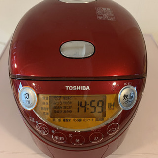 【受付終了】TOSHIBA 炊飯器