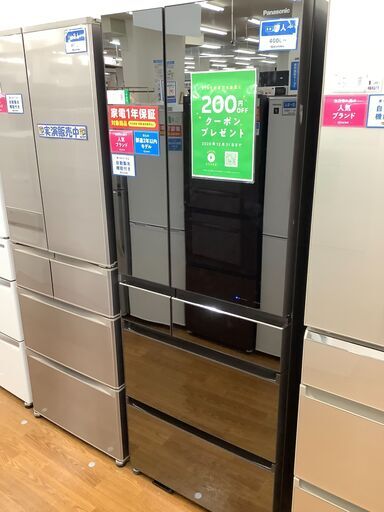 Panasonic　パナソニック　6ドア冷蔵庫　NR-F553HPX-X　2018年製　【トレファク　川越店】