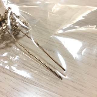 キラキラヘアアクセサリーの画像