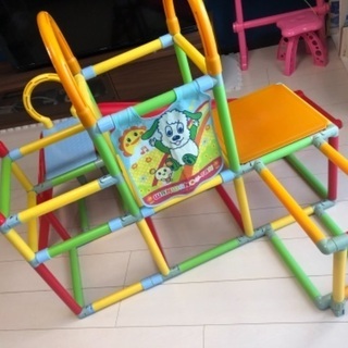 ワンワンうーたん　すべり台　ジャングルジム