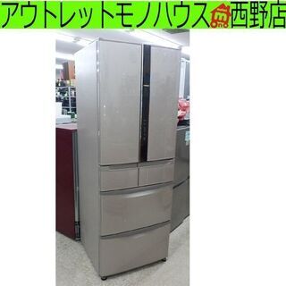 9652】 日立 人気モデル 大型冷蔵庫 441L R-SF440CM：日立の家電品