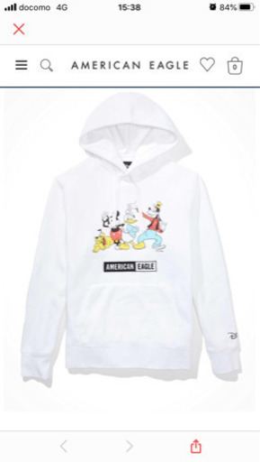 【新品】アメリカンイーグル　フリースパーカー